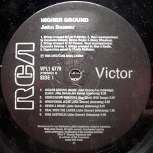 DENVER-- JOHN - Higher Ground - 3