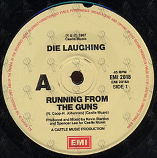 DIE LAUGHING - Running From The Guns - 2