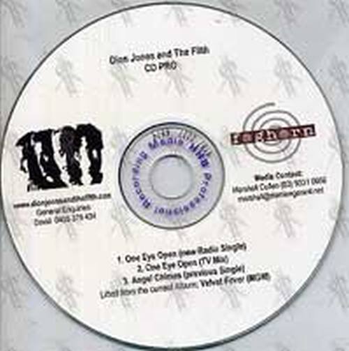 DION JONES AND THE FILTH - One Eye Open - 1