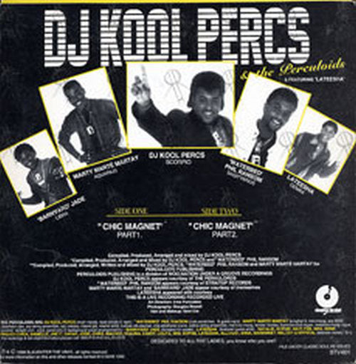 DJ KOOL PERCS & THE PERCULOIDS - Chic Magnet - 2