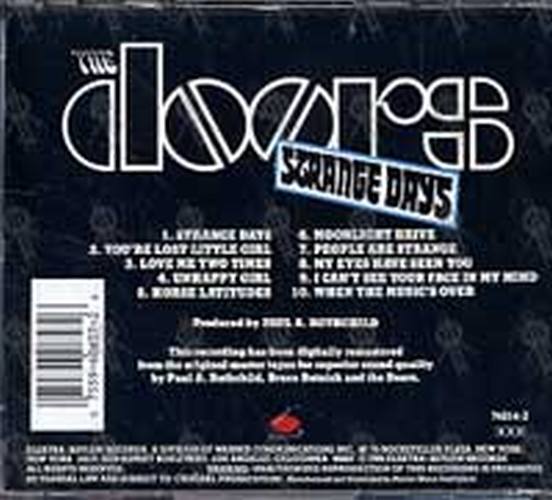 DOORS-- THE - Strange Days - 2