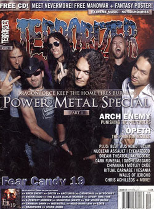 DRAGONFORCE - 'Terrorizer' - Issue 135