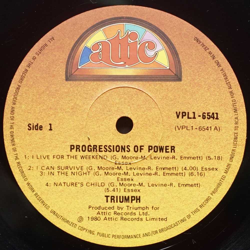 Progressions Of Power