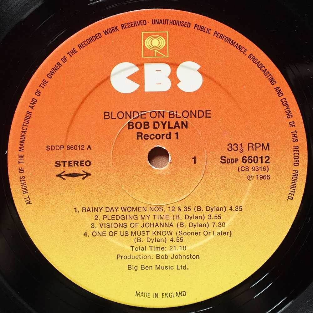 Blonde On Blonde