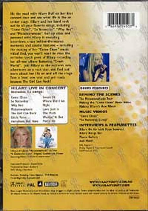 DUFF-- HILARY - The Girl Can Rock: The Concert - 2