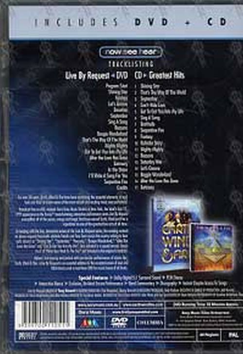 EARTH-- WIND & FIRE - Live By Request/Greatest Hits - 2