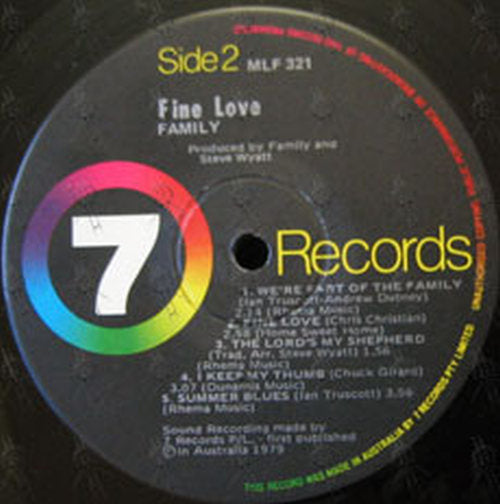 FAMILY - Fine Love - 3