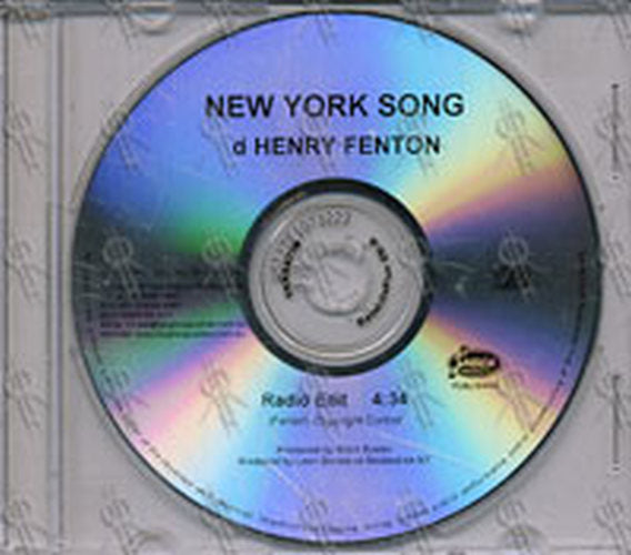 FENTON-- HENRY - New York Song - 1