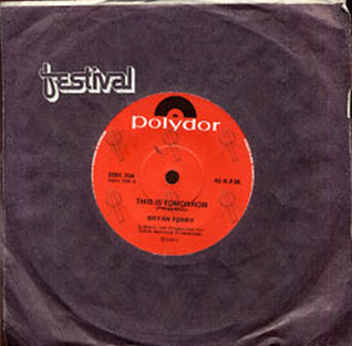 FERRY-- BRYAN - This Is Tomorrow - 1