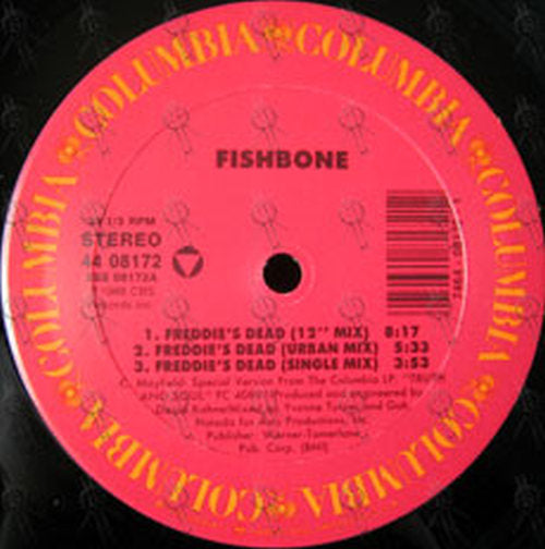 FISHBONE - Freddie's Dead - 3