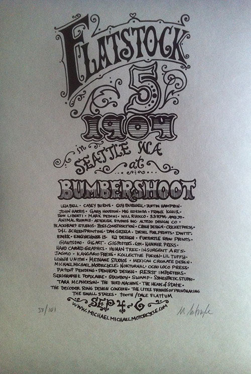 FLATSTOCK - Flatstock 5 - Michael Hamond Poster - 2