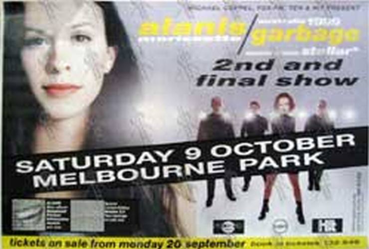 GARBAGE|ALANIS MORISSETTE - 'Melbourne Park
