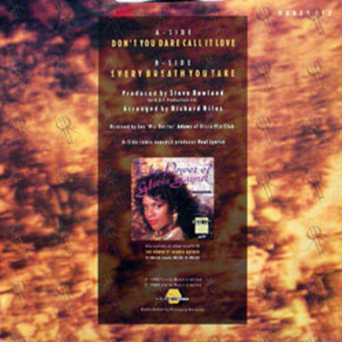 GAYNOR-- GLORIA - Don't You Dare Call It Love - 2