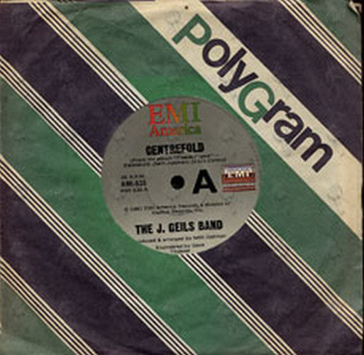 GEILS BAND-- J. - Centrefold - 1