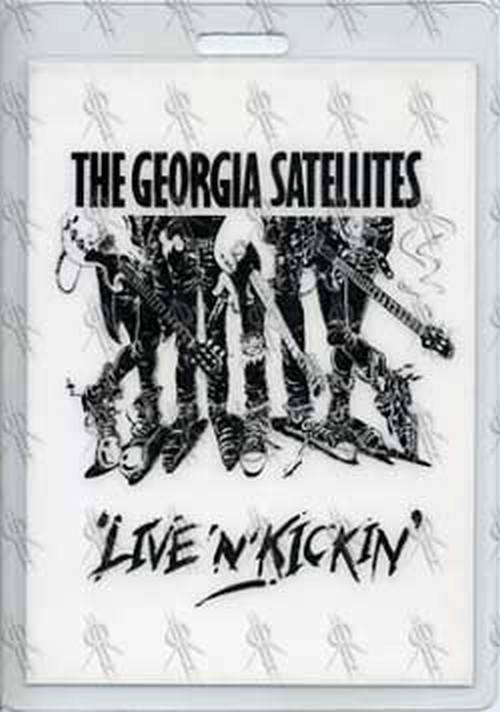 GEORGIA SATELLITES-- THE - 'Live'N'Kickin' Laminate - 1