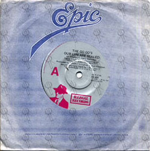 GO GO'S-- THE - Our Lips Are Sealed - 1