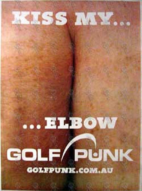 GOLF PUNK - 'Kiss My... ...Elbow' Poster - 1