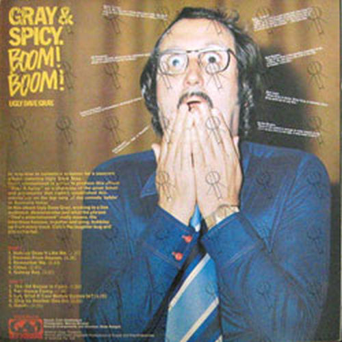 GRAY-- UGLY DAVE - Gray & Spicy. Boom! Boom! - 2