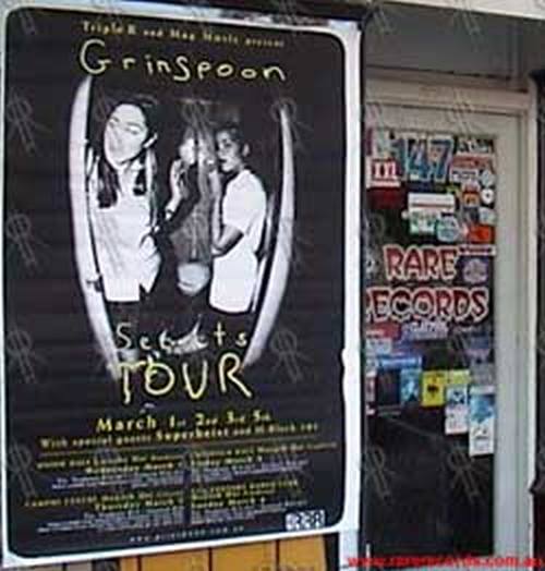GRINSPOON - 'Secrets' March 2000 Tour Poster - 3