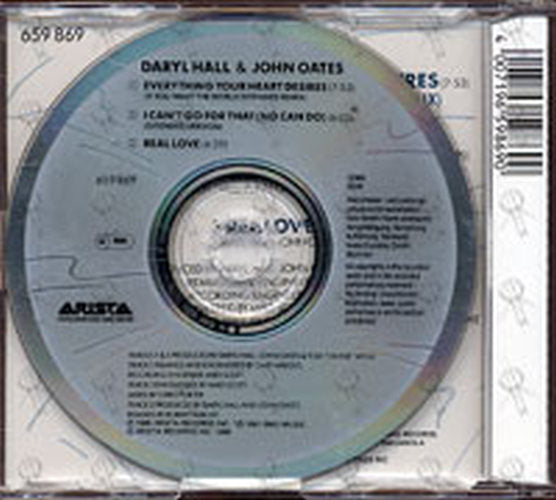 HALL & OATES - Everything Your Heart Desires - 2