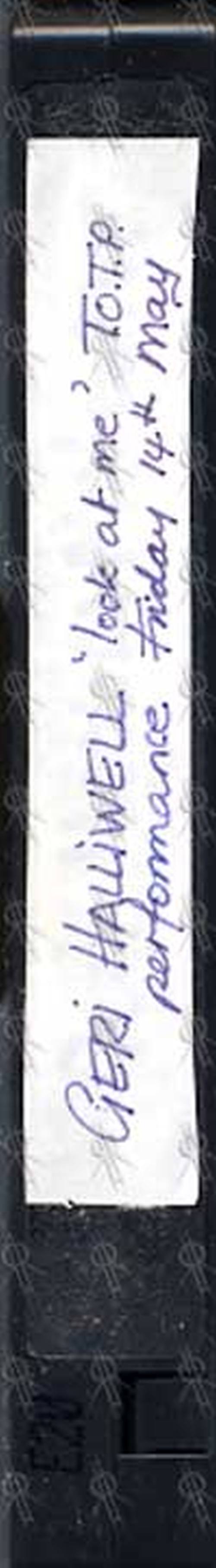 HALLIWELL-- GERI - 'Look At Me' Performed On Top Of The Pops; 14th May - 1