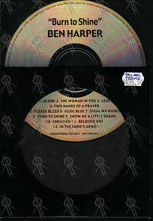 HARPER-- BEN - Burn To Shine - 1