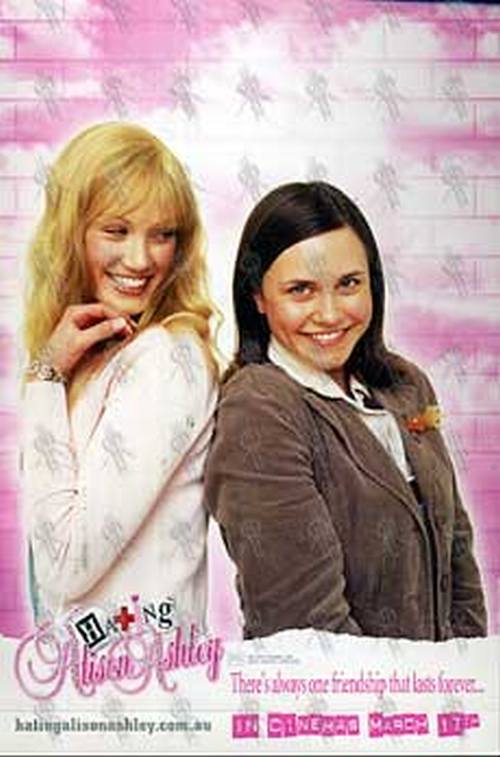 HATING ALISON ASHLEY - 'Hating Alison Ashley' Collector Postcard/Sticker - 1
