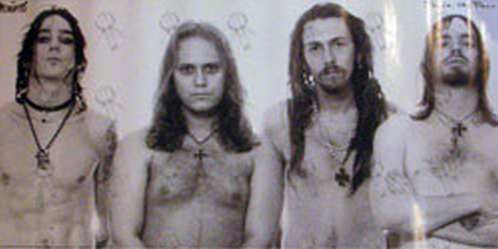 HELLACOPTERS-- THE - RARE! - 'Paying The Dues' Band Photo Promo Poster - 1