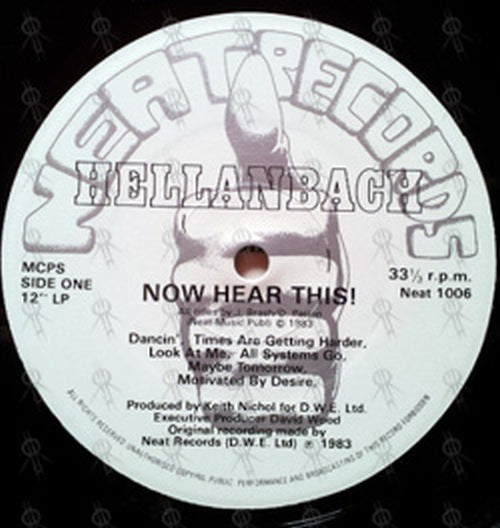 HELLANBACH - Now Hear This - 3