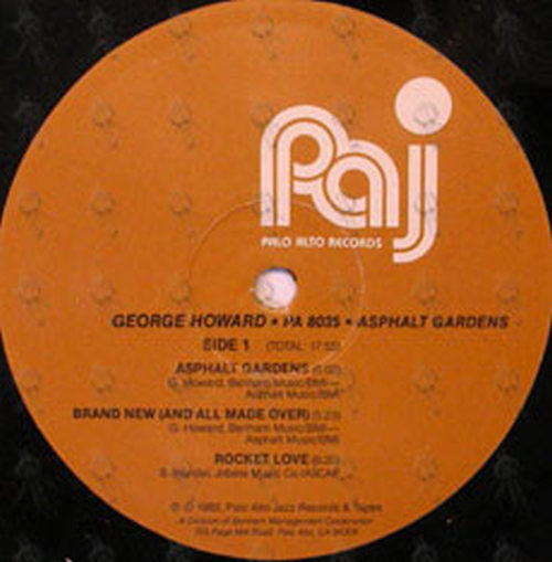HOWARD-- GEORGE - Asphalt Gardens - 3