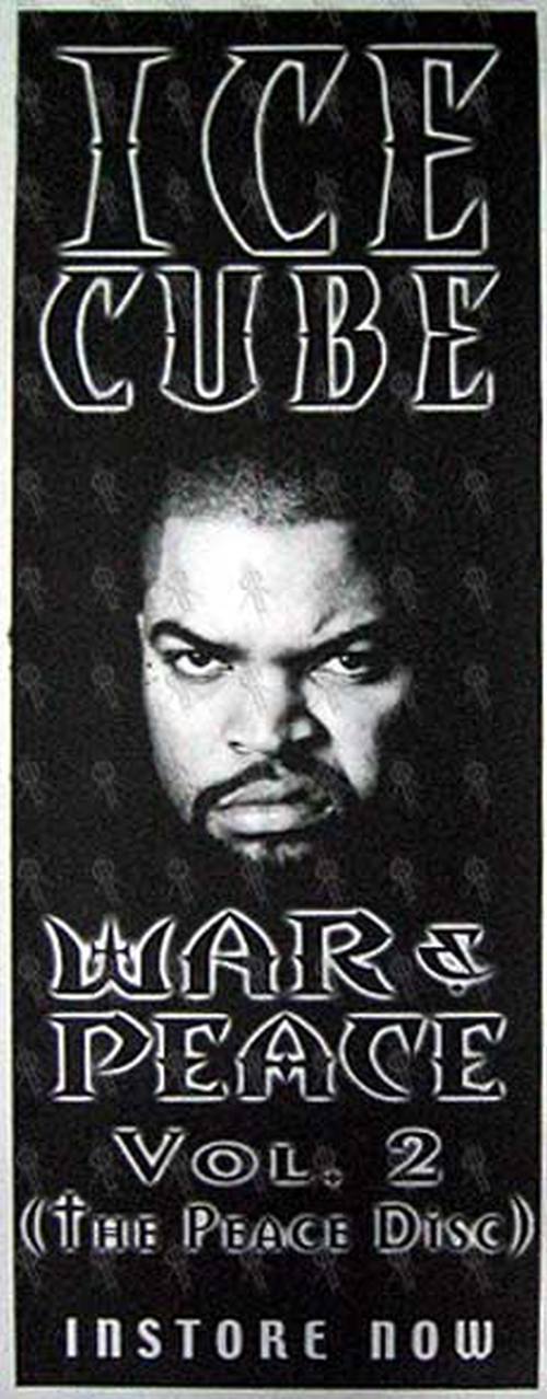 ICE CUBE - 'War And Peace Vol. 2 (The Peace Disc)' Album Pole Poster - 1