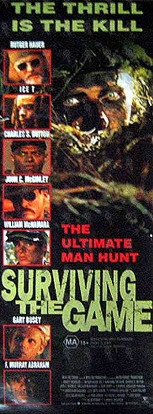 ICE T - 'Surviving The Game' Day Bill Cinema Poster - 1