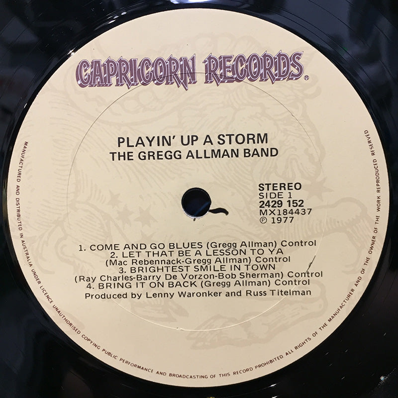 Playin' Up A Storm