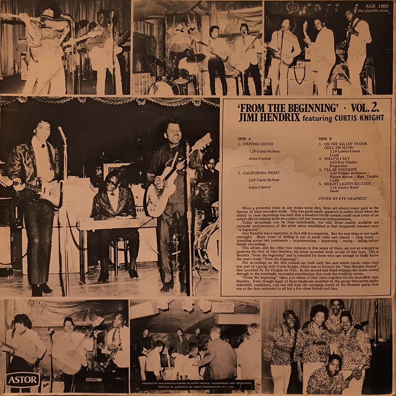 From The Beginning Vol.2 Jimi Hendrix Featuring Curtis Knight