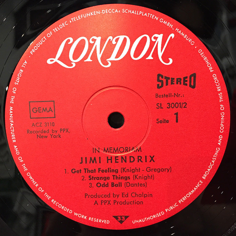 In Memoriam Jimi Hendrix
