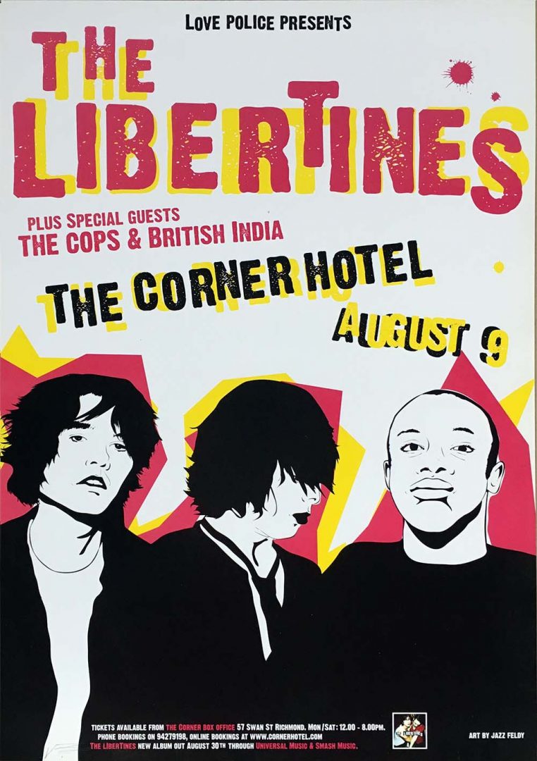 Corner Hotel, Richmond 9th August 2004 Show Poster