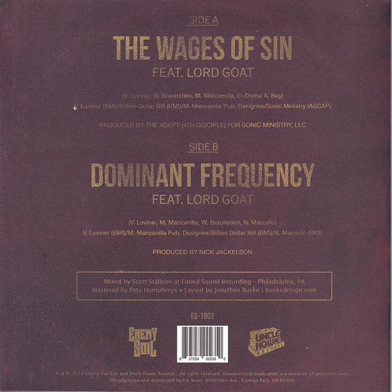 The Wages Of Sin / Dominant Frequency