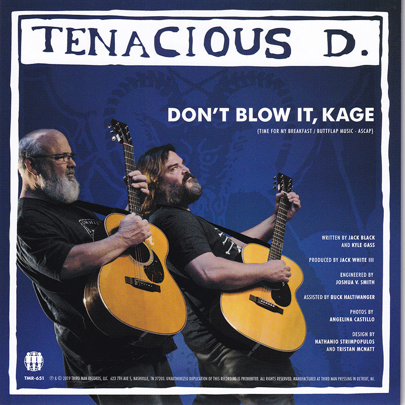 Don't Blow It, Kage