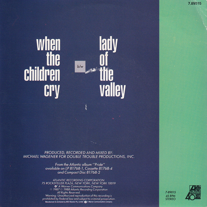 When The Children Cry