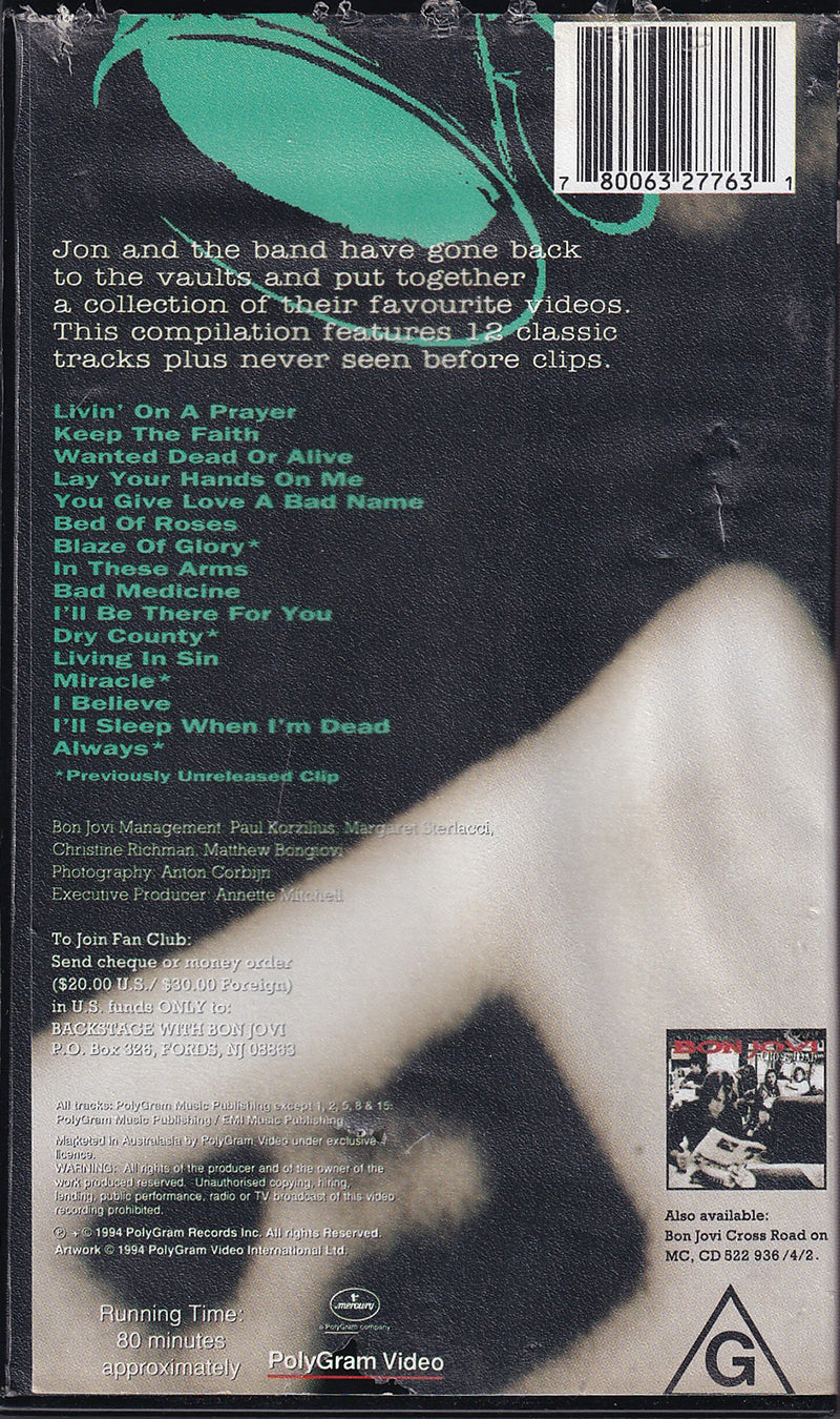 The Best Of Bon Jovi Cross Road