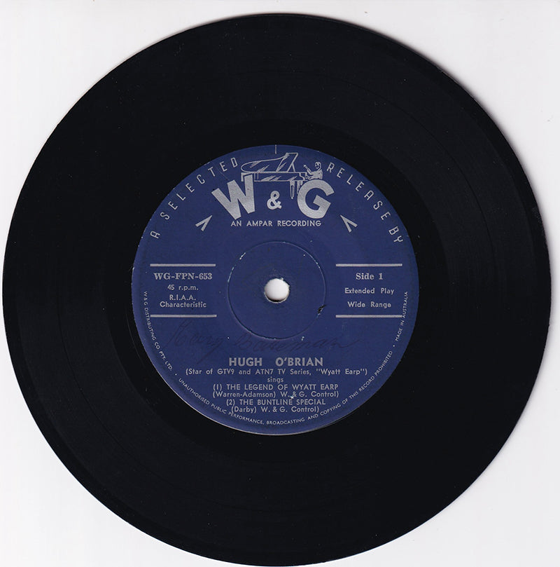 TV's Wyatt Earp Sings