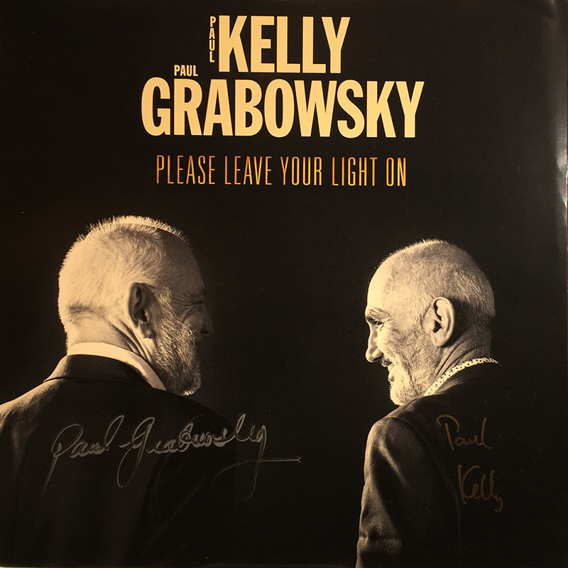 Please Leave Your Light On Signed Album Insert