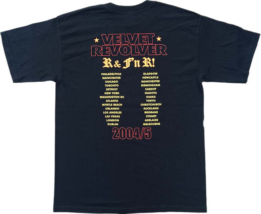 'Tattoo Girl' Black World 2004/2005 Tour T-Shirt