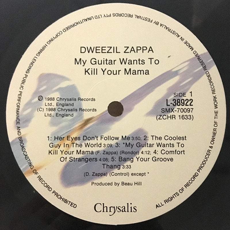 My Guitar Wants To Kill Your Mama...