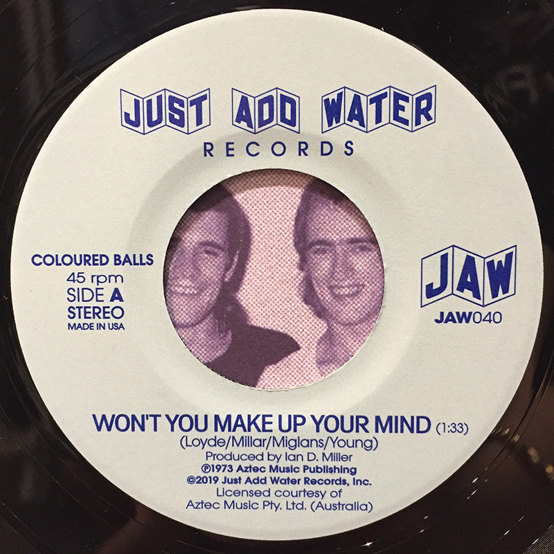 Won't You Make Up Your Mind / Devil's Disciple