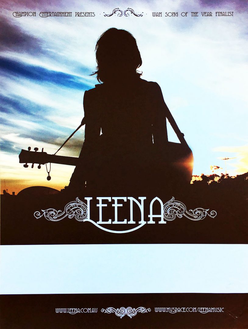 Blank Gig Poster