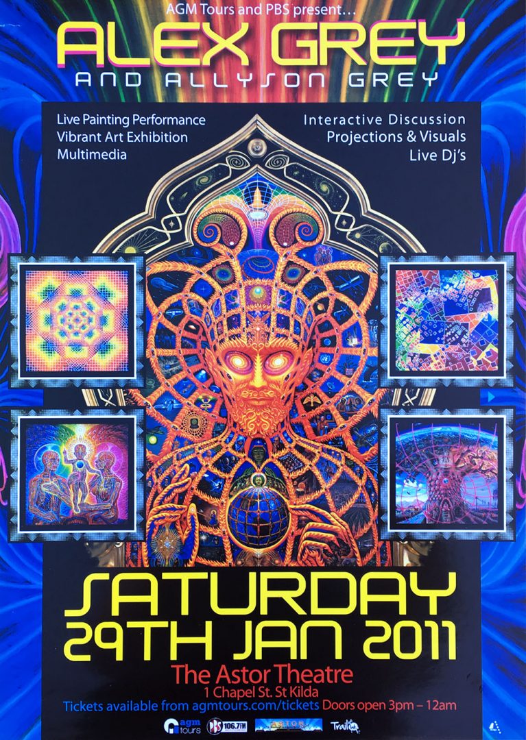 Astor Theatre, St Kilda, 29th January 2011 Show & Exhibition Poster