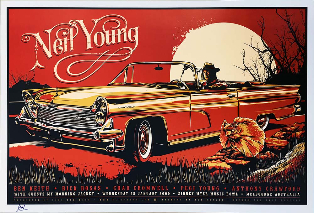 Sidney Myer Music Bowl, Melbourne, 28th January 2009 Poster