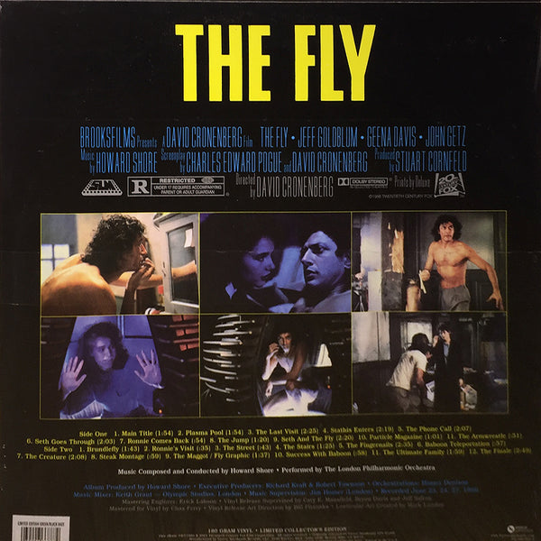 The Fly (Original Motion Picture Soundtrack) Rare Records Au