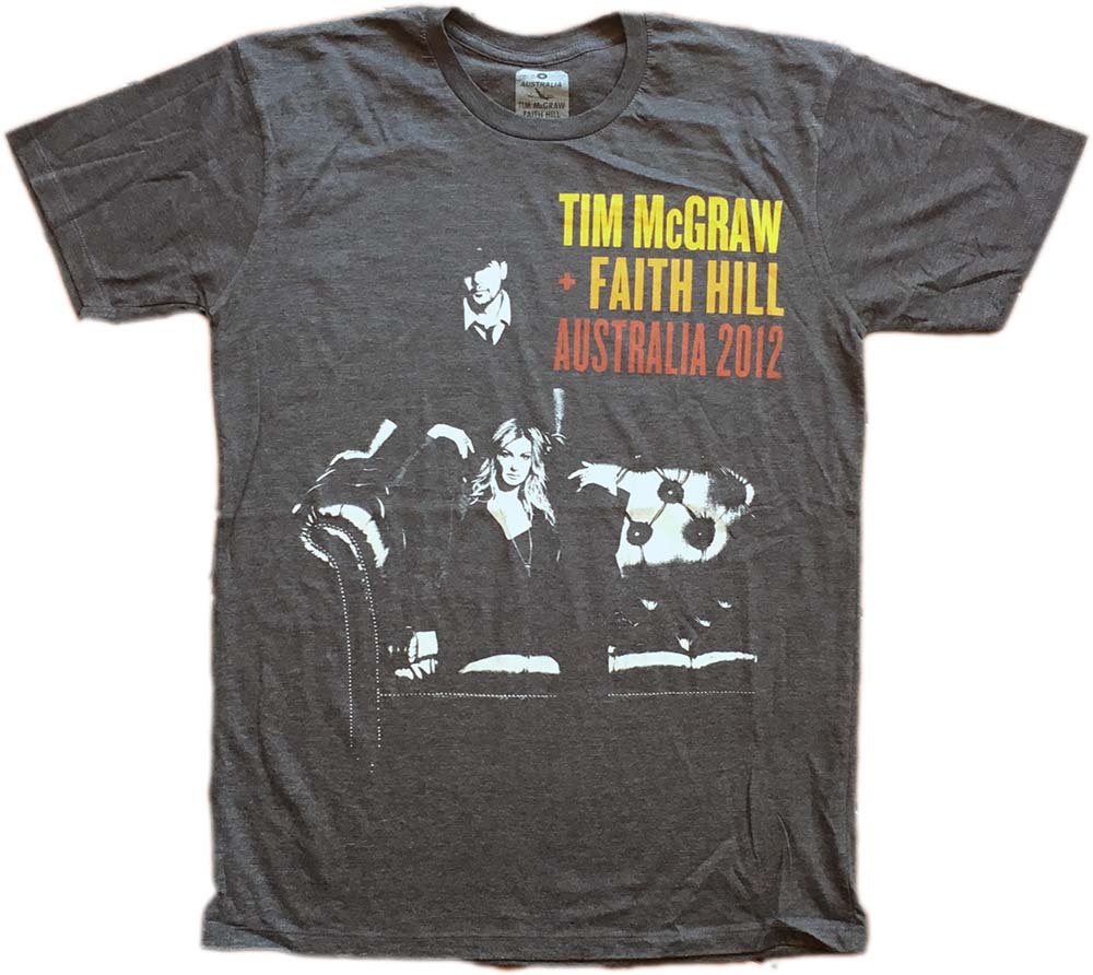 Dark Grey 2012 Australian Tour T-Shirt